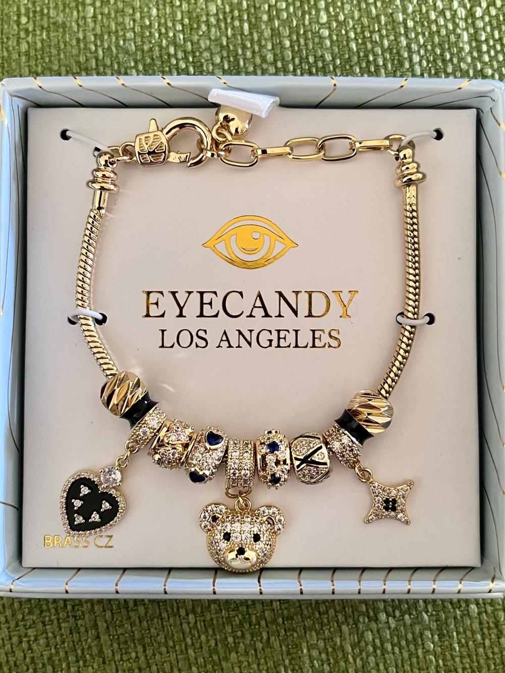 EYECANDY LOS ANGELES Luxe Charm Bracelet